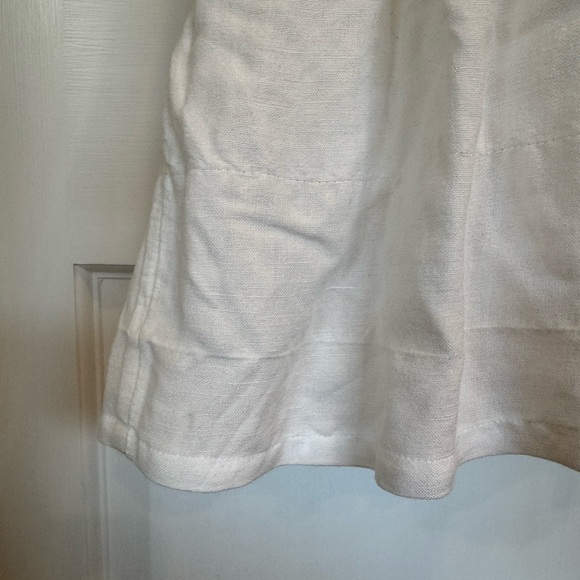 Anthropologie Somerset mini White Dress size medium- hem slightly longer - Picture 12 of 15